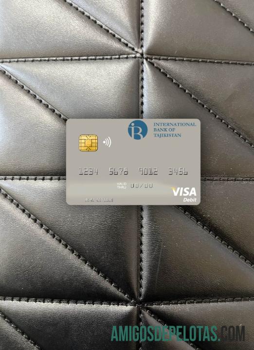 Tajiquistão IBT Visa Cartão de Débito Photolook Front amostra